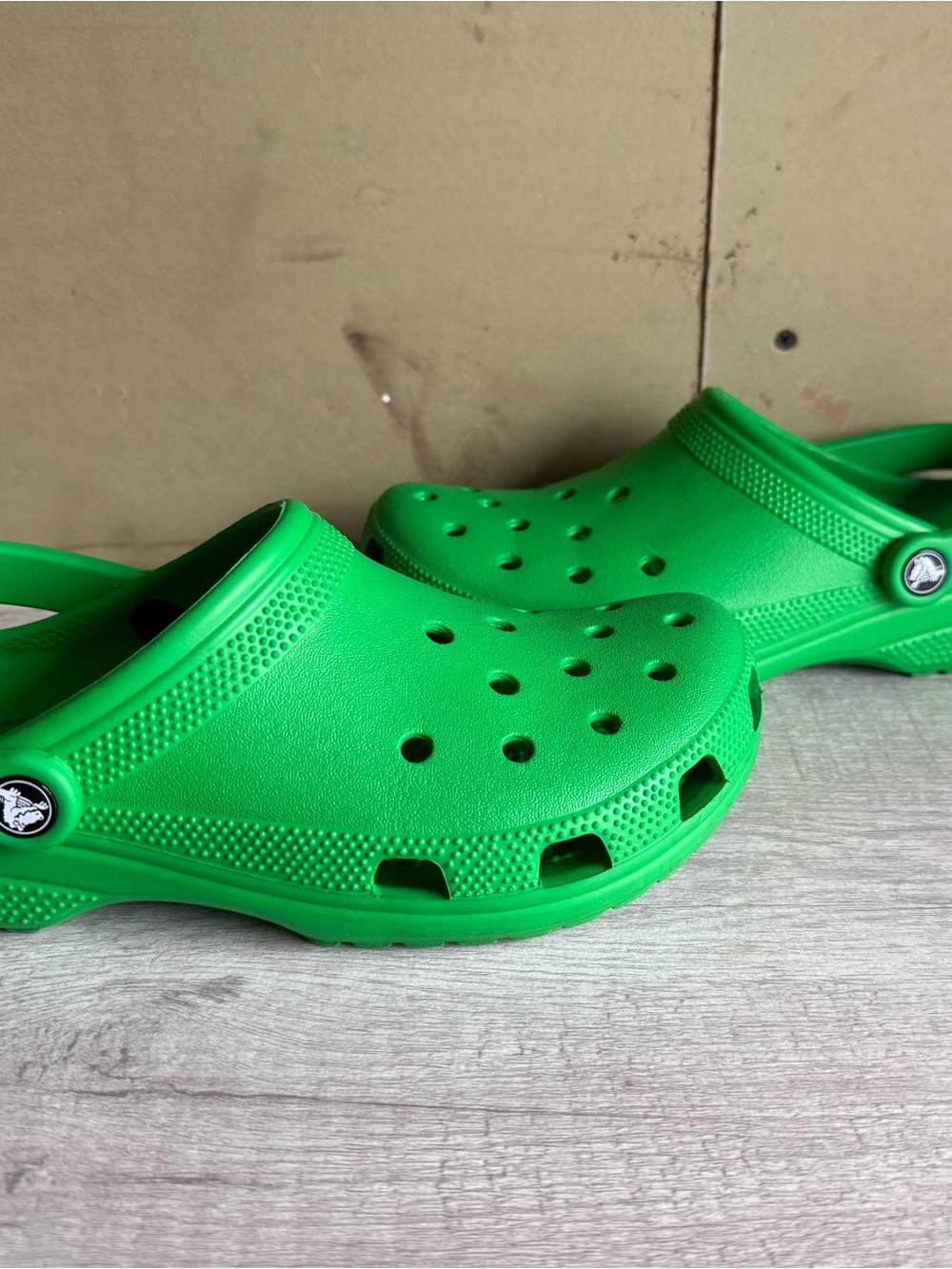 Crocs Green Classic Clog Slip-On Sandals w/ Heel Strap Men's US 8